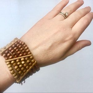 Wooden Bead Bracelet